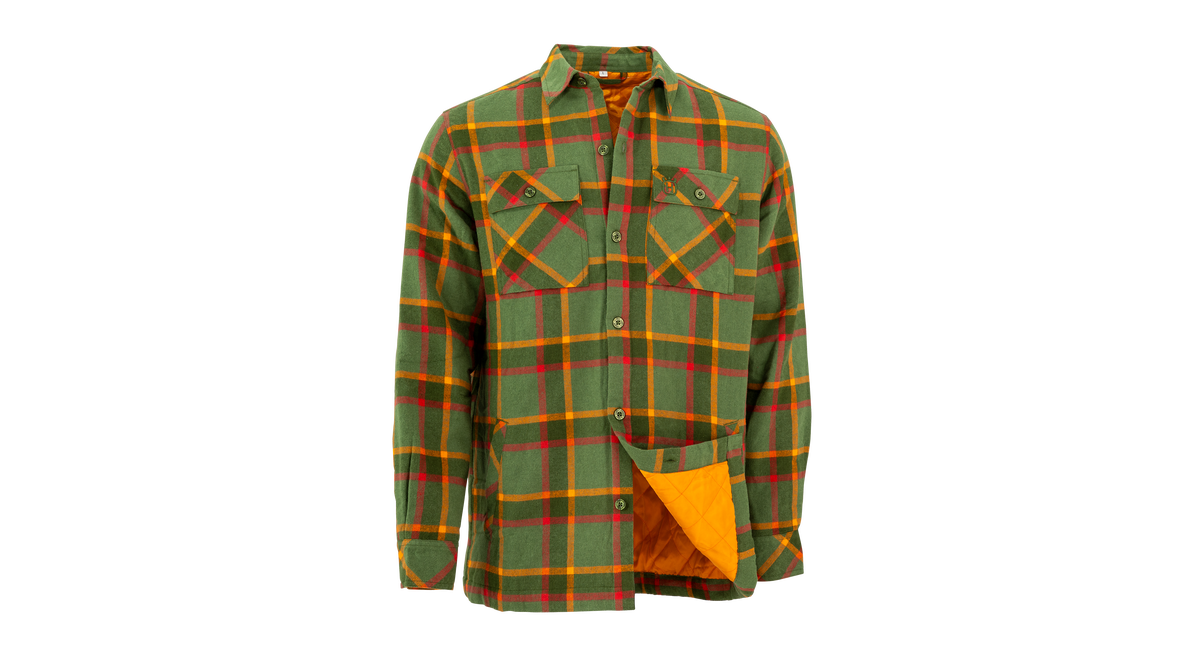 Husqvarna fodrad flanellskjorta